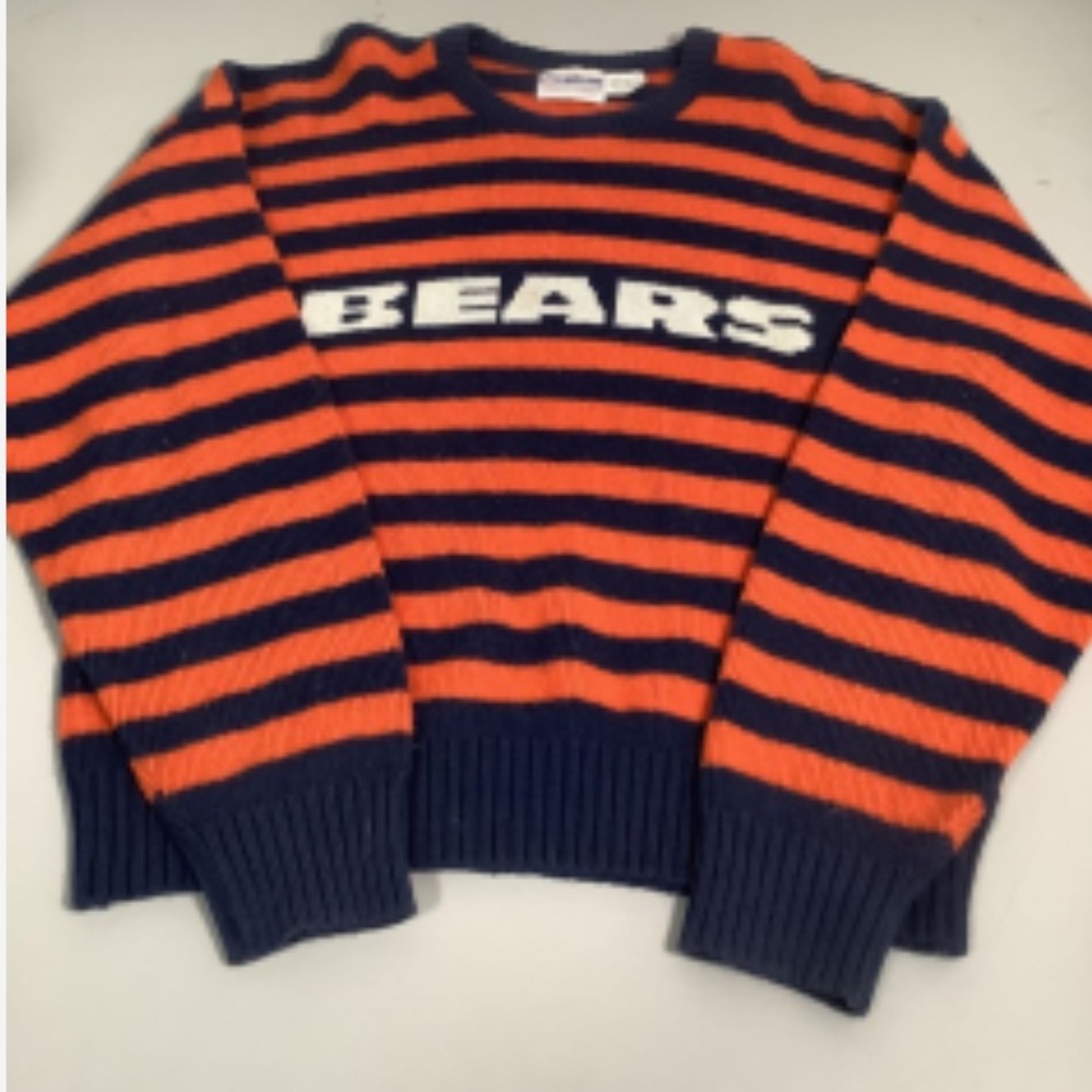 Vintage 90s NFL Pro Line Chicago Bears Knit Sweater